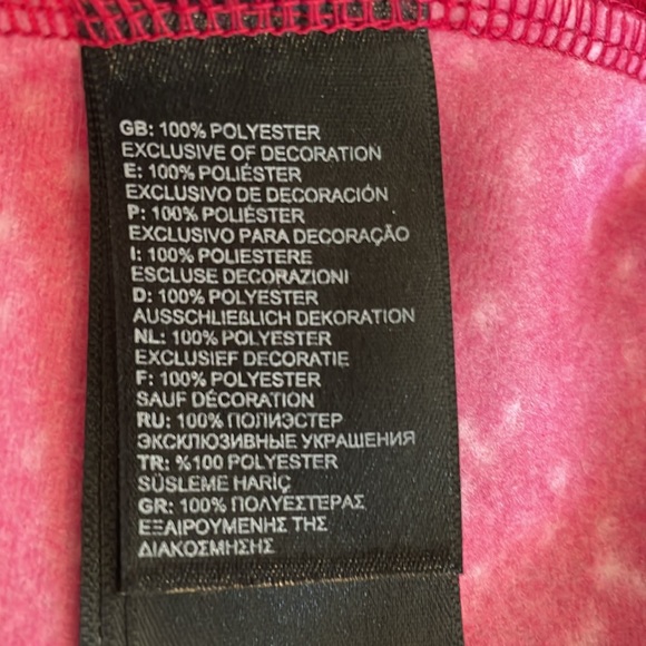 The North Face pink galaxy splatter quarter zip M - Picture 5 of 10